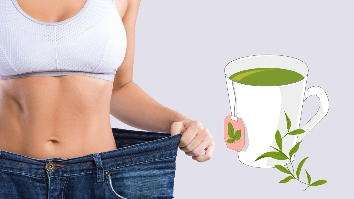 Fettverbrennung und Gewichtsverlust mit grünem Tee