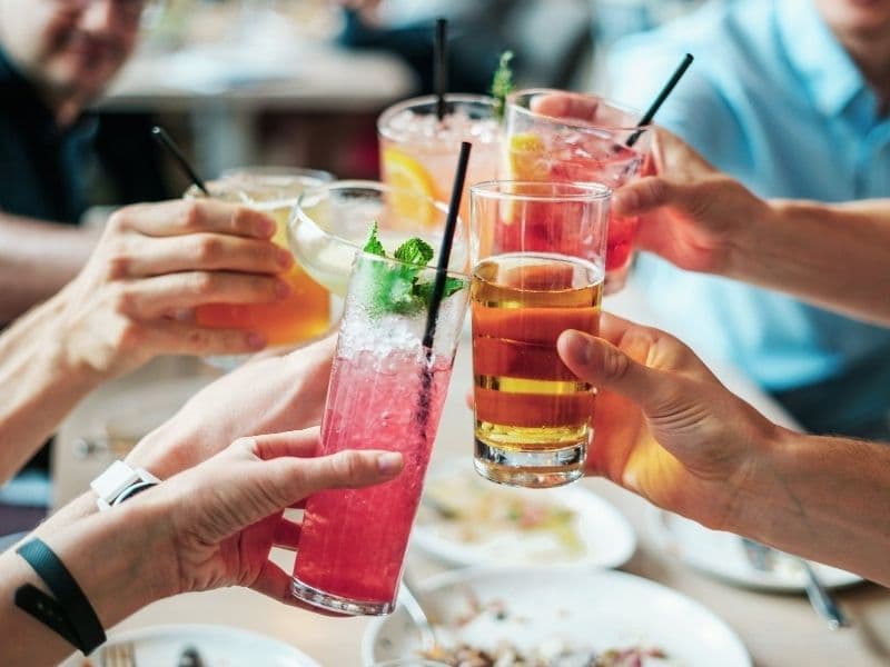 Alkoholkonsum während einer Diät