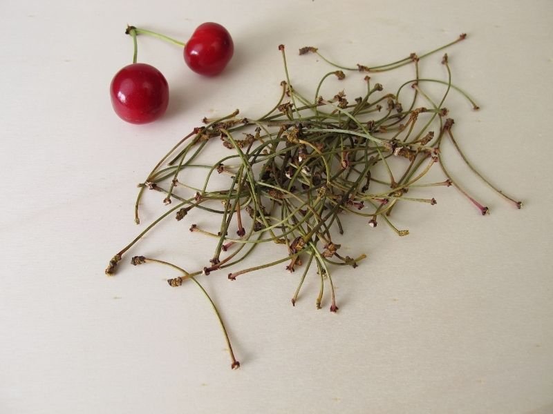 cherry stem tea