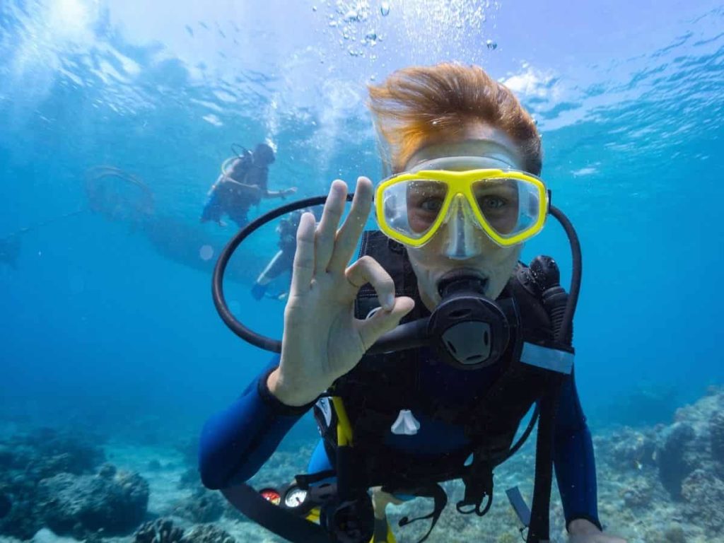 how to scuba diving