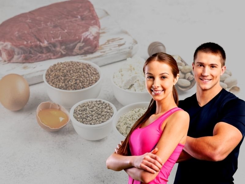Potraviny pro rychlé budování svalů