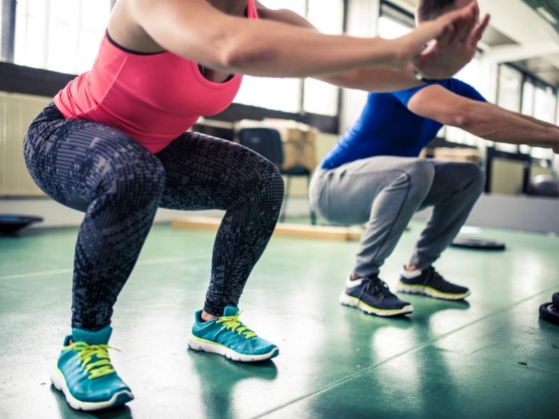 ejercicios de calentamiento previos al entrenamiento