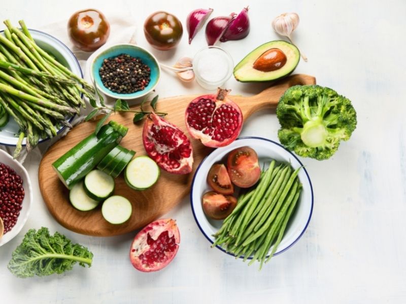 vegetariánský dietní plán 800 kalorií
