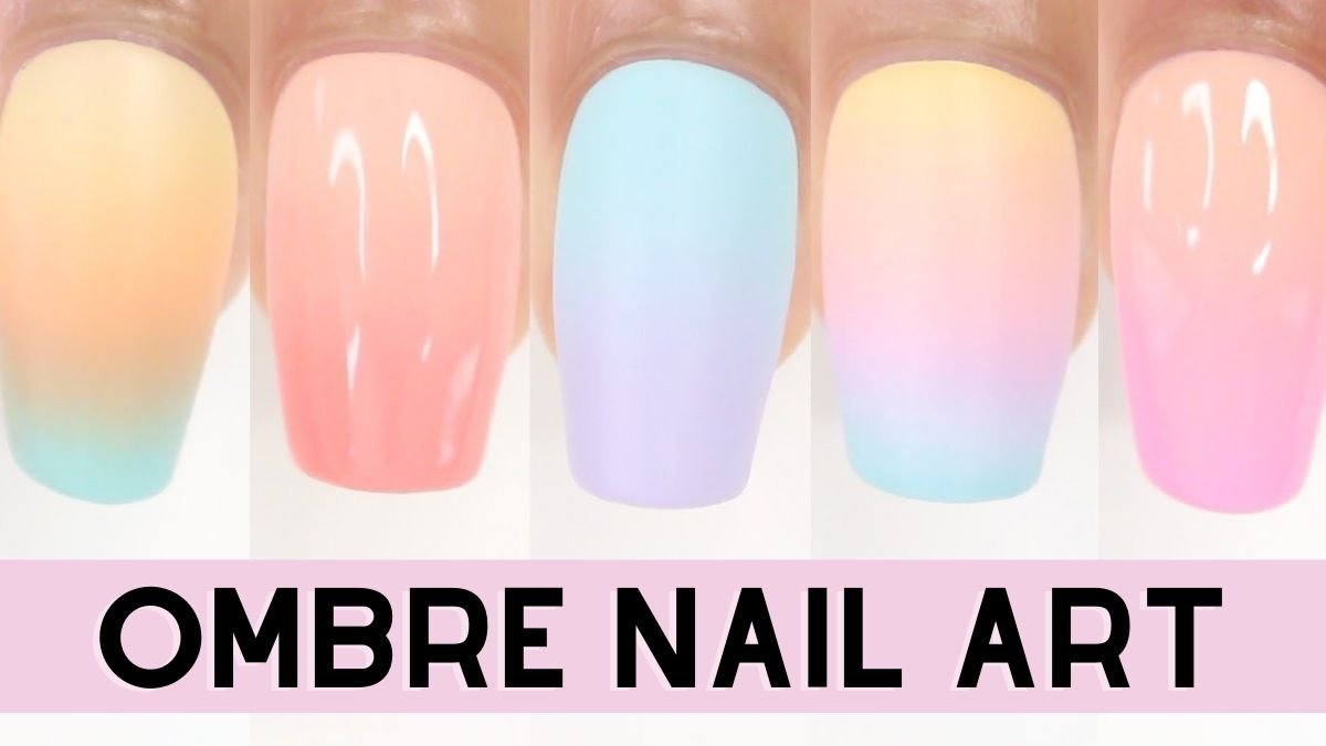 ombre tırnak nail art