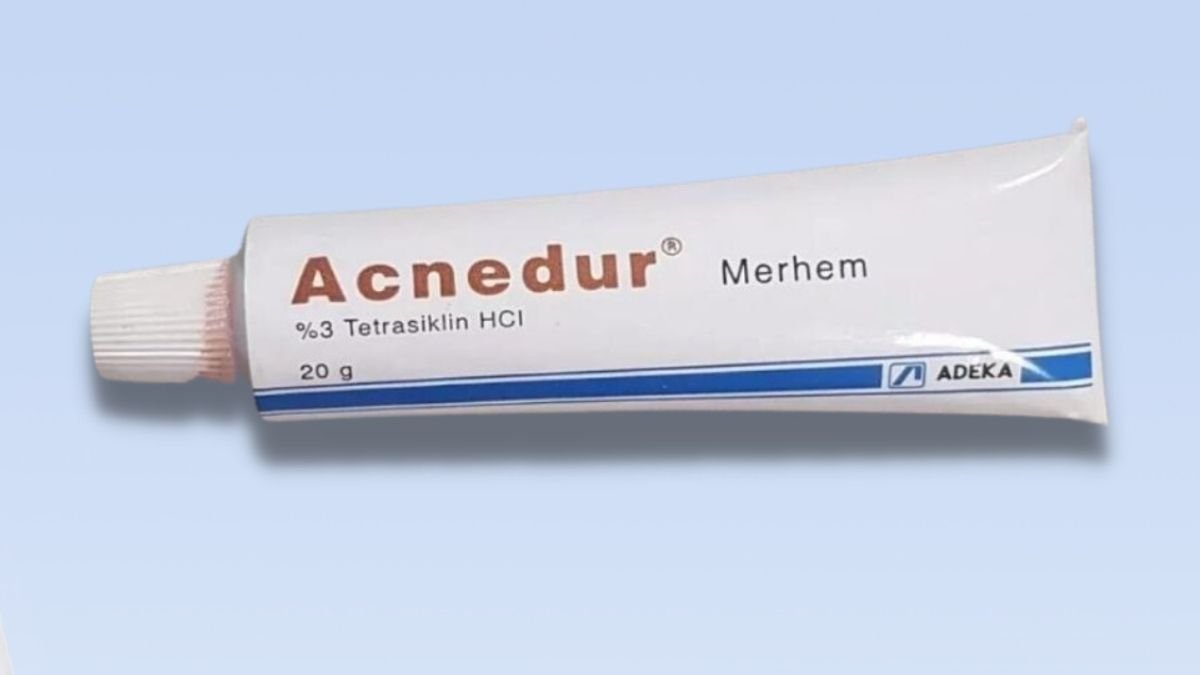 What is acnedur cream and what does it do?