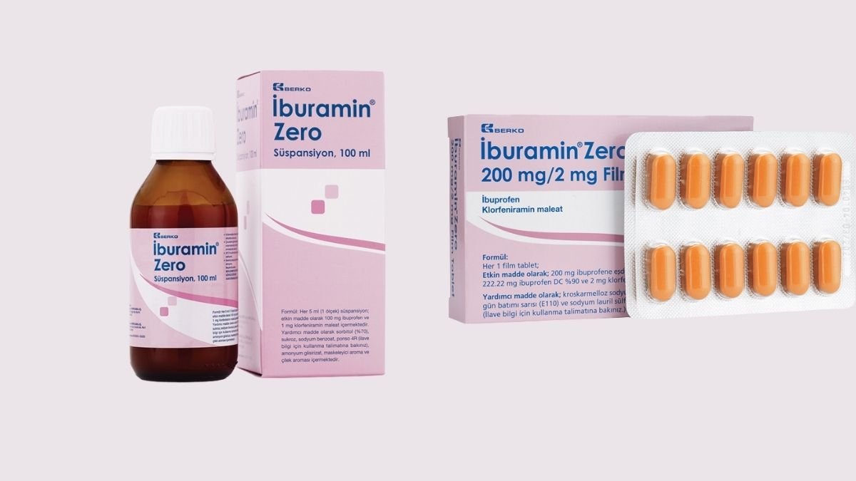 ¿Qué es la suspensión de jarabe de iburamina cero?