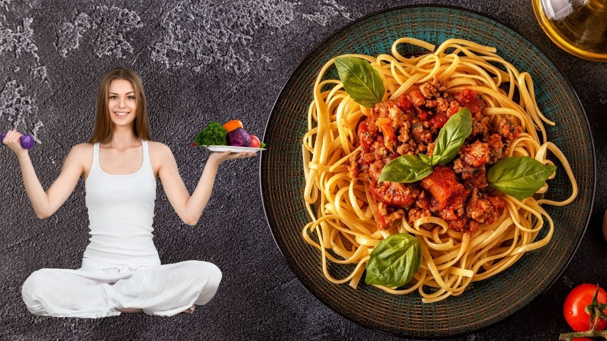 inntak av pasta på en diett
