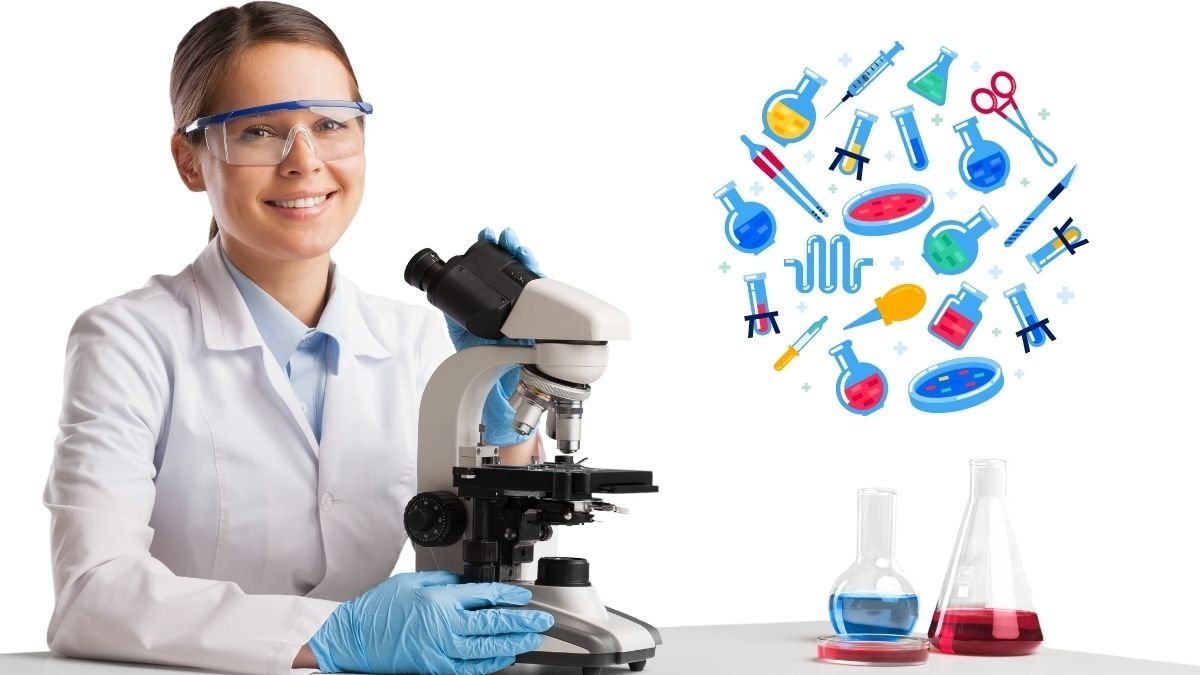 What is a laboratory worker and what does he do?