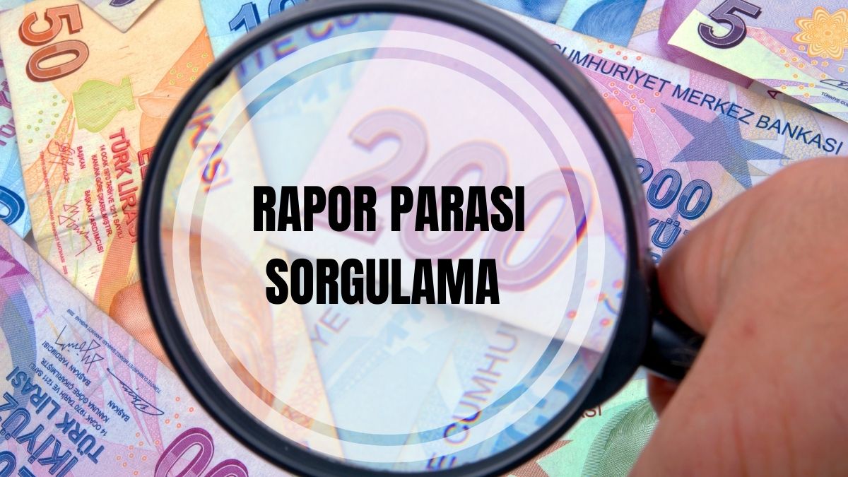 rapor parası sorgulama