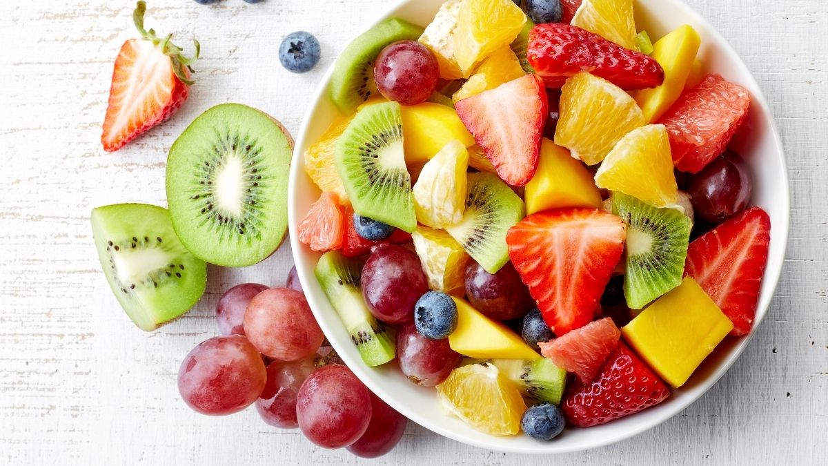 fiber frukt liste