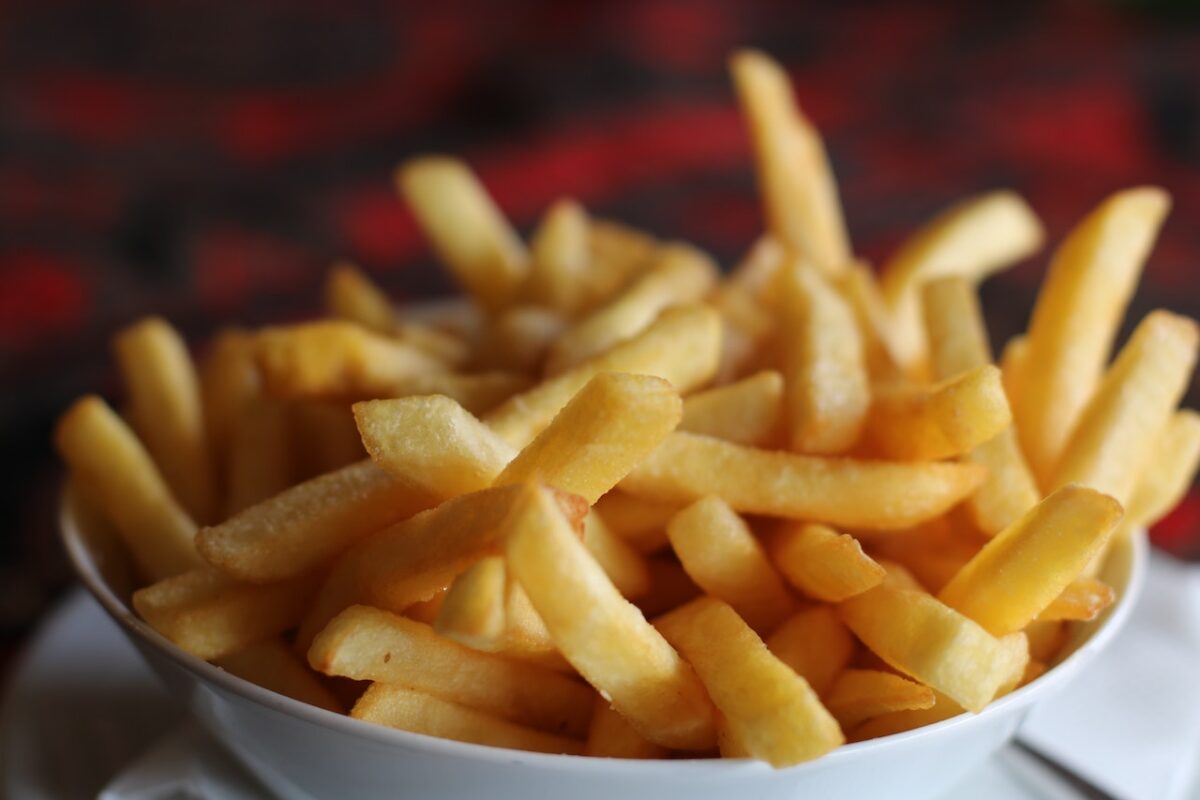 Pommes frites kalorier