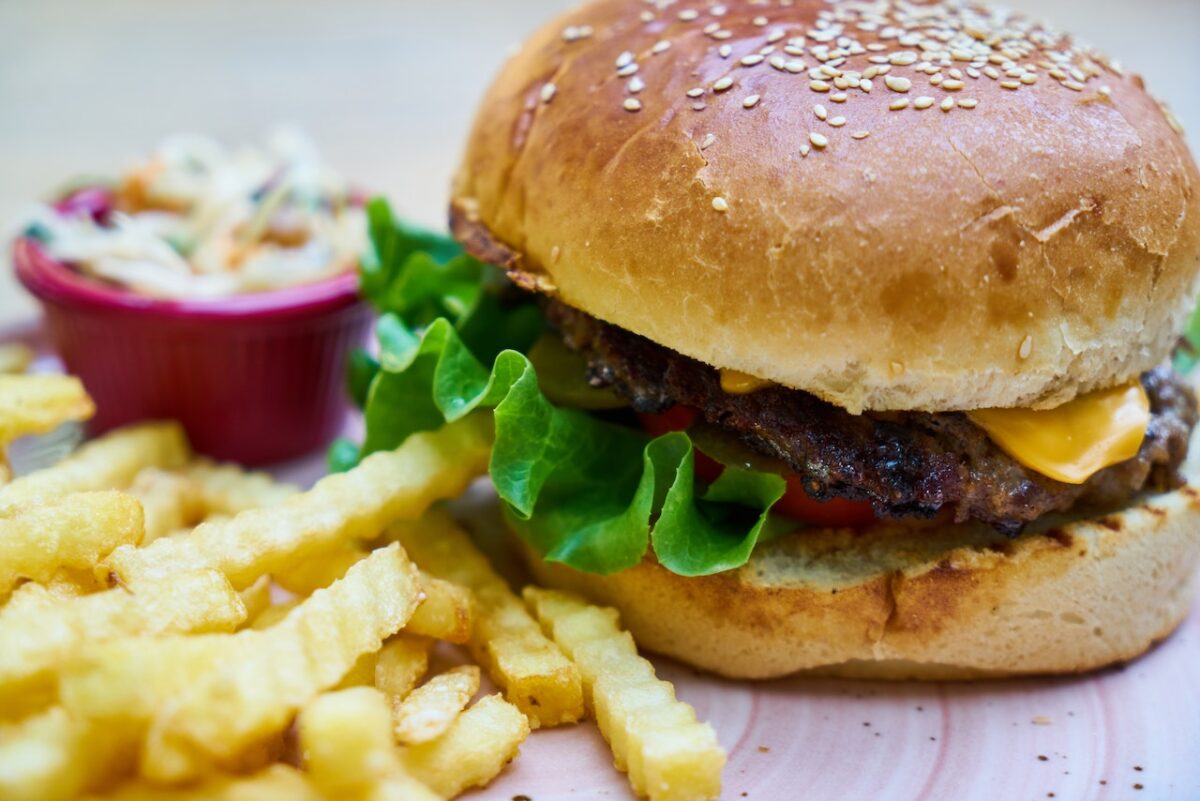 Hoeveel calorieën bevat hamburger?