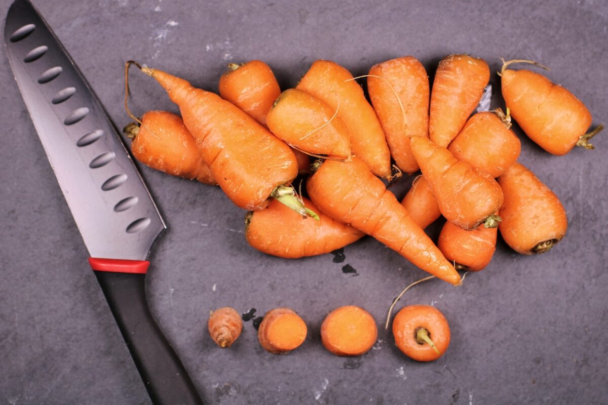calorías de zanahoria