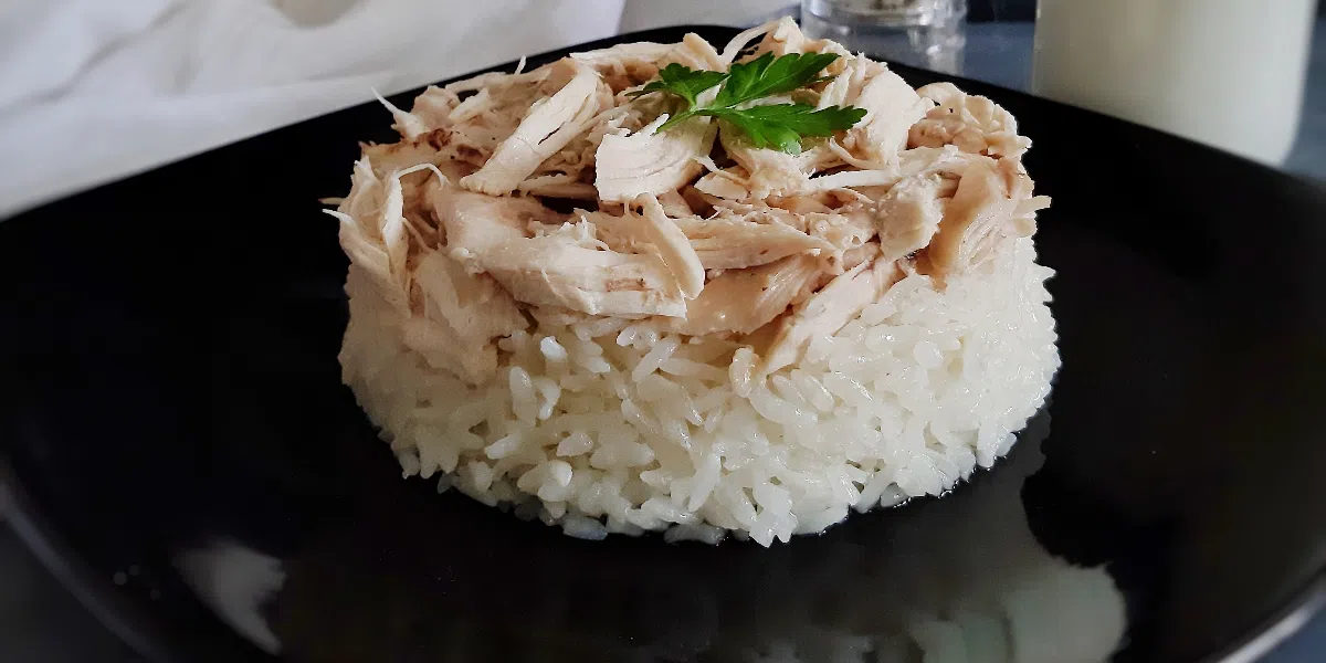 Calorías de arroz con pollo